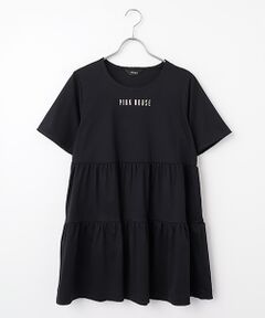 PINK HOUSE / ピンクハウス チュニック | ロゴプリントチュニックカットソー