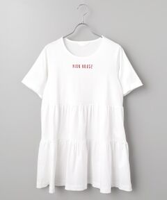 PINK HOUSE / ピンクハウス チュニック | ロゴプリントチュニックカットソー