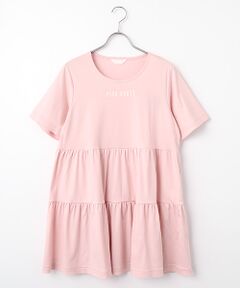 PINK HOUSE / ピンクハウス チュニック | ロゴプリントチュニックカットソー