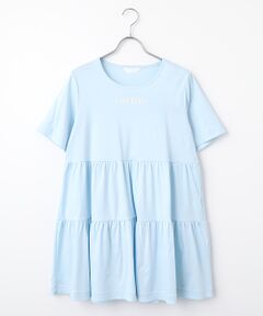 PINK HOUSE / ピンクハウス チュニック | ロゴプリントチュニックカットソー