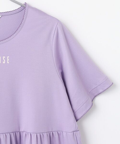 PINK HOUSE / ピンクハウス チュニック | ロゴプリントチュニックカットソー | 詳細6