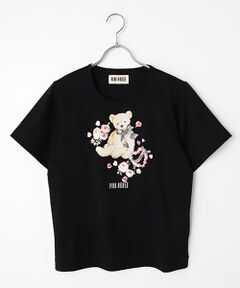 PINK HOUSE / ピンクハウス カットソー | テディローズプリントカットソー