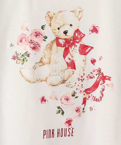 PINK HOUSE / ピンクハウス カットソー | テディローズプリントカットソー | 詳細2