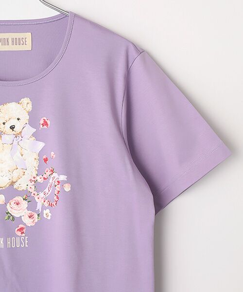 PINK HOUSE / ピンクハウス カットソー | テディローズプリントカットソー | 詳細6