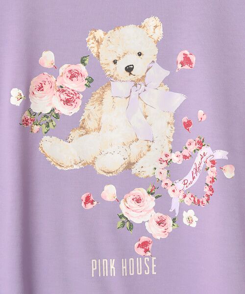 PINK HOUSE / ピンクハウス カットソー | テディローズプリントカットソー | 詳細8