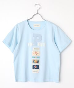 PINK HOUSE / ピンクハウス カットソー | Pロゴアップリケ＆ネームワッペン使いカットソー