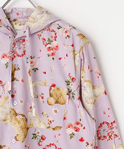 PINK HOUSE / ピンクハウス シャツ・ブラウス | テディローズプリントフードブラウス | 詳細6
