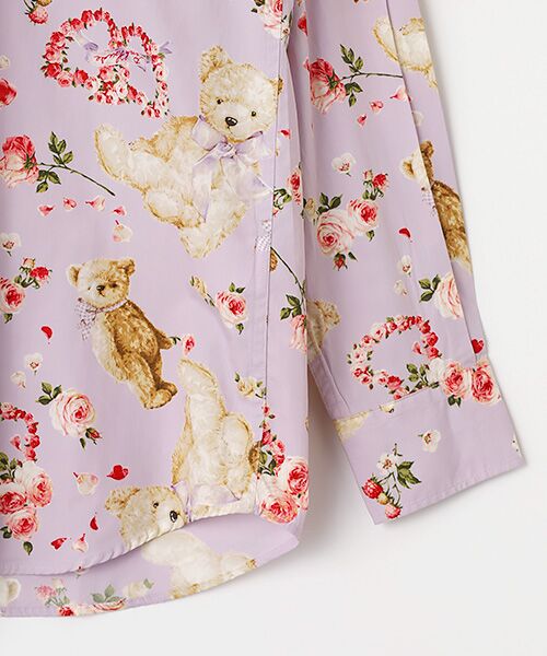PINK HOUSE / ピンクハウス シャツ・ブラウス | テディローズプリントフードブラウス | 詳細7