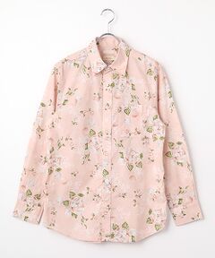 PINK HOUSE / ピンクハウス シャツ・ブラウス | ポワン・ド・ローズプリントシャツブラウス