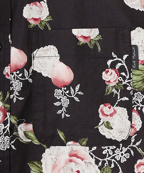 PINK HOUSE / ピンクハウス シャツ・ブラウス | ポワン・ド・ローズプリントシャツブラウス | 詳細1