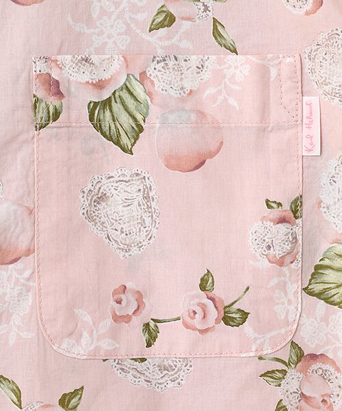 PINK HOUSE / ピンクハウス シャツ・ブラウス | ポワン・ド・ローズプリントシャツブラウス | 詳細3