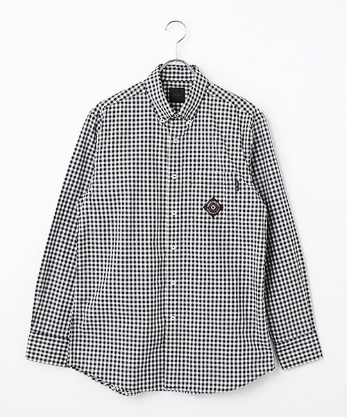 PINK HOUSE / ピンクハウス シャツ・ブラウス | ギンガムチェックシャツブラウス（クロ）
