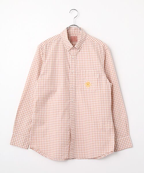 PINK HOUSE / ピンクハウス シャツ・ブラウス | ギンガムチェックシャツブラウス（ピンク）