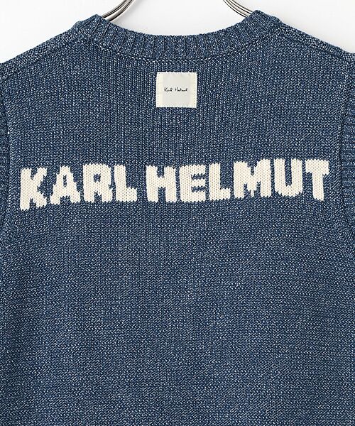 PINK HOUSE / ピンクハウス ベスト | Kロゴ刺繍ニットベスト | 詳細7