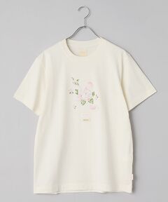 PINK HOUSE / ピンクハウス Tシャツ | ポワン・ド・ローズプリントＴシャツ