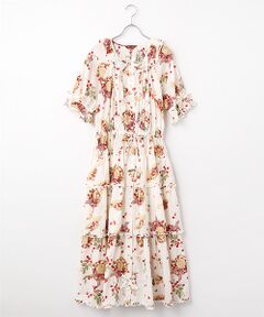 PINK HOUSE / ピンクハウス ロング・マキシ丈ワンピース | さくらんぼの日曜日プリントワンピース