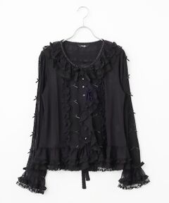 PINK HOUSE / ピンクハウス シャツ・ブラウス | ソフトチュールブラウス