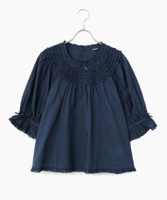 PINK HOUSE / ピンクハウス シャツ・ブラウス | フリル使いブラウス