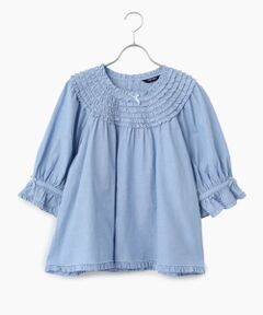 PINK HOUSE / ピンクハウス シャツ・ブラウス | フリル使いブラウス