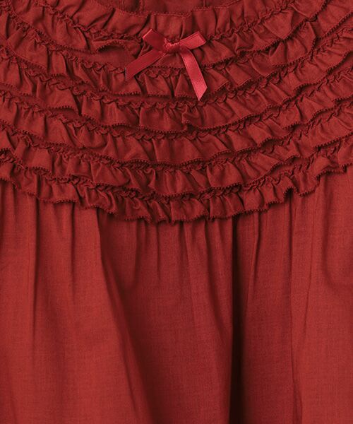 PINK HOUSE / ピンクハウス シャツ・ブラウス | フリル使いブラウス | 詳細3