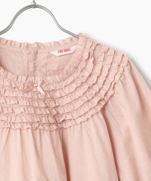 PINK HOUSE / ピンクハウス シャツ・ブラウス | フリル使いブラウス | 詳細5