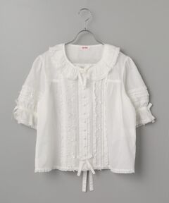 PINK HOUSE / ピンクハウス シャツ・ブラウス | フリル襟付きブラウス