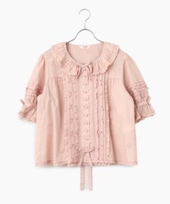 PINK HOUSE / ピンクハウス シャツ・ブラウス | フリル襟付きブラウス