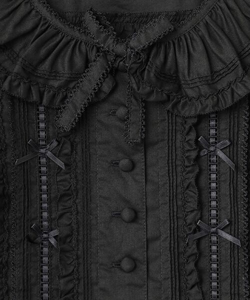 PINK HOUSE / ピンクハウス シャツ・ブラウス | フリル襟付きブラウス | 詳細1