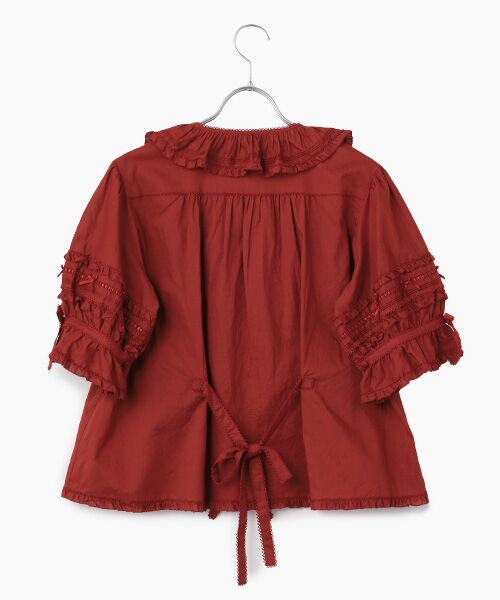 PINK HOUSE / ピンクハウス シャツ・ブラウス | フリル襟付きブラウス | 詳細3