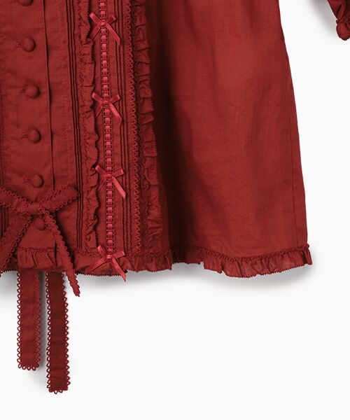 PINK HOUSE / ピンクハウス シャツ・ブラウス | フリル襟付きブラウス | 詳細5