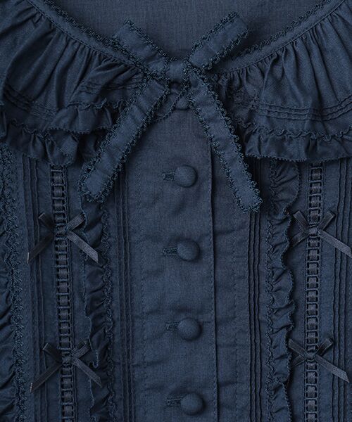 PINK HOUSE / ピンクハウス シャツ・ブラウス | フリル襟付きブラウス | 詳細8