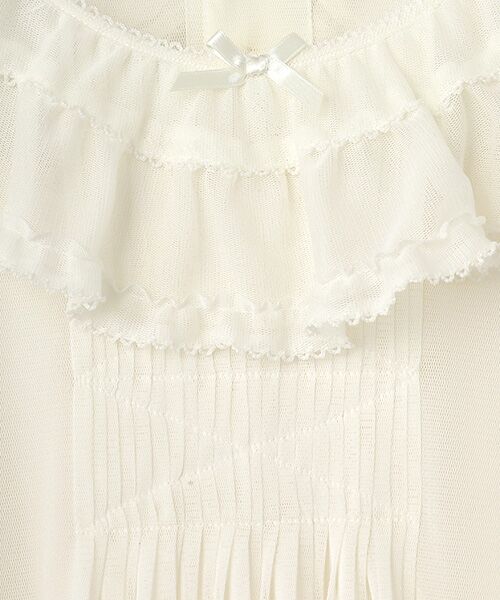 PINK HOUSE / ピンクハウス チュニック | ソフトチュールチュニックブラウス | 詳細4