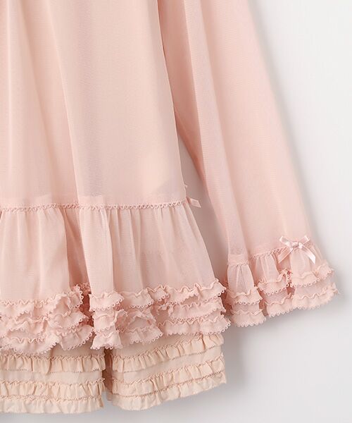 PINK HOUSE / ピンクハウス チュニック | ソフトチュールチュニックブラウス | 詳細7