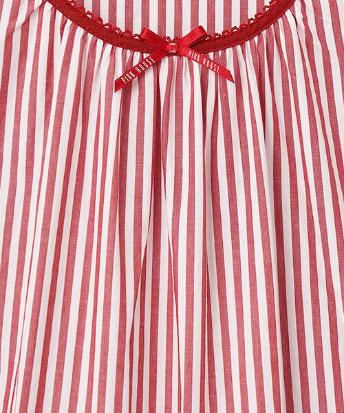 PINK HOUSE / ピンクハウス チュニック | ストライプノースリーブチュニックブラウス | 詳細2