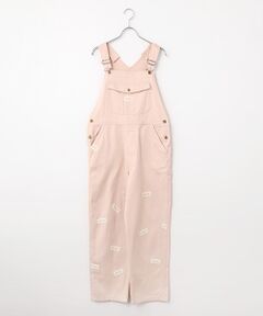 PINK HOUSE / ピンクハウス サロペット・オールインワン | ネームワッペンいっぱいオーバーオール