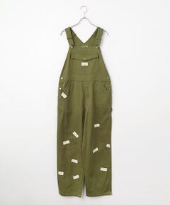 PINK HOUSE / ピンクハウス サロペット・オールインワン | ネームワッペンいっぱいオーバーオール