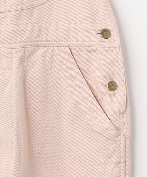 PINK HOUSE / ピンクハウス サロペット・オールインワン | ネームワッペンいっぱいオーバーオール | 詳細4