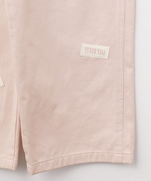PINK HOUSE / ピンクハウス サロペット・オールインワン | ネームワッペンいっぱいオーバーオール | 詳細5