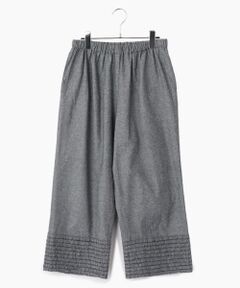 PINK HOUSE / ピンクハウス その他パンツ | 裾フリル使いダンガリーパンツ