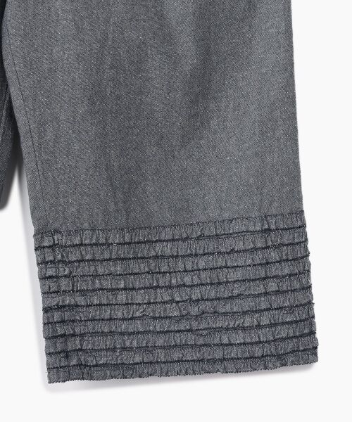 PINK HOUSE / ピンクハウス その他パンツ | 裾フリル使いダンガリーパンツ | 詳細5