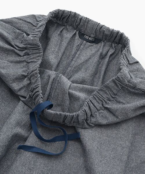 PINK HOUSE / ピンクハウス その他パンツ | 裾フリル使いダンガリーパンツ | 詳細6