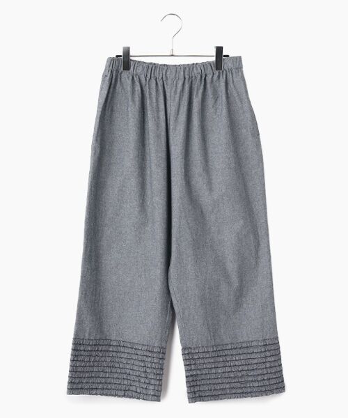PINK HOUSE / ピンクハウス その他パンツ | 裾フリル使いダンガリーパンツ（インディゴ）