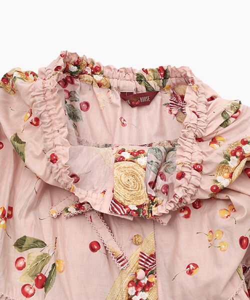 PINK HOUSE / ピンクハウス ロング・マキシ丈スカート | さくらんぼの日曜日プリントスカート | 詳細7