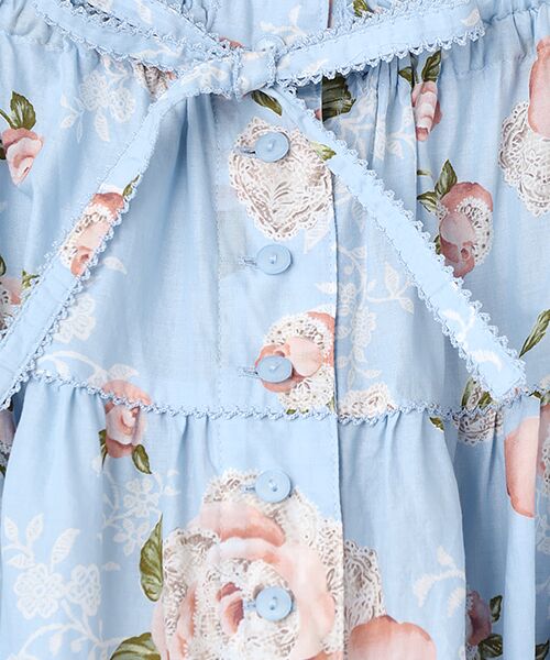 PINK HOUSE / ピンクハウス ロング・マキシ丈スカート | ポワン・ド・ローズプリントスカート | 詳細8