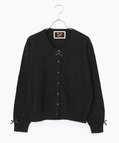 PINK HOUSE / ピンクハウス カーディガン・ボレロ | チェリー柄ニットカーディガン