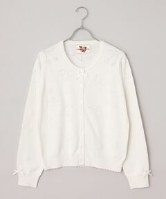 PINK HOUSE / ピンクハウス カーディガン・ボレロ | チェリー柄ニットカーディガン