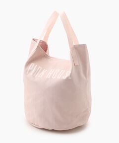 PINK HOUSE / ピンクハウス トートバッグ | ロゴプリントバケツ型バッグ