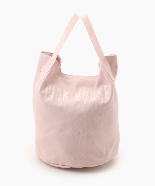 PINK HOUSE / ピンクハウス トートバッグ | ロゴプリントバケツ型バッグ | 詳細3