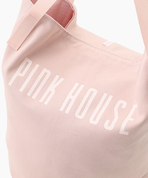 PINK HOUSE / ピンクハウス トートバッグ | ロゴプリントバケツ型バッグ | 詳細6