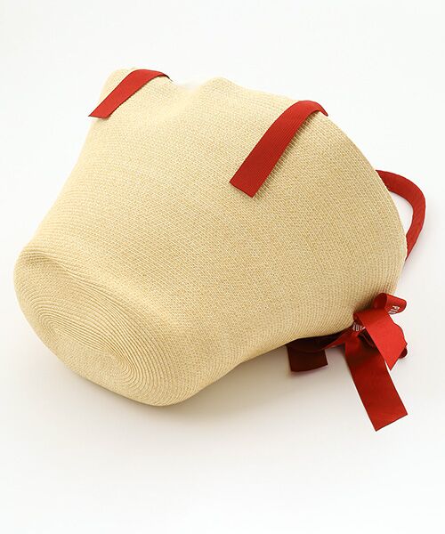 PINK HOUSE / ピンクハウス かごバック | リボンいっぱい麦わらかごバッグ | 詳細4